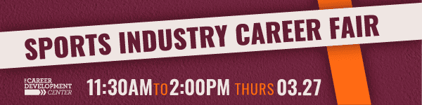 Sports Industry Career Fair at Susquehanna University